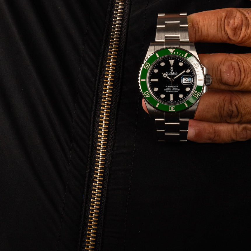 June 2025 Rolex Submariner date ref: 126610LV, aka "Starbuck" Like New & Full set