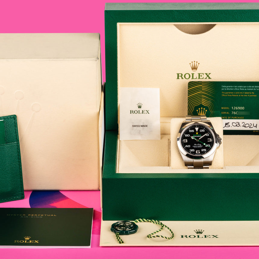 2024 Rolex Air King Ref: 126900 Full Set Top conditions