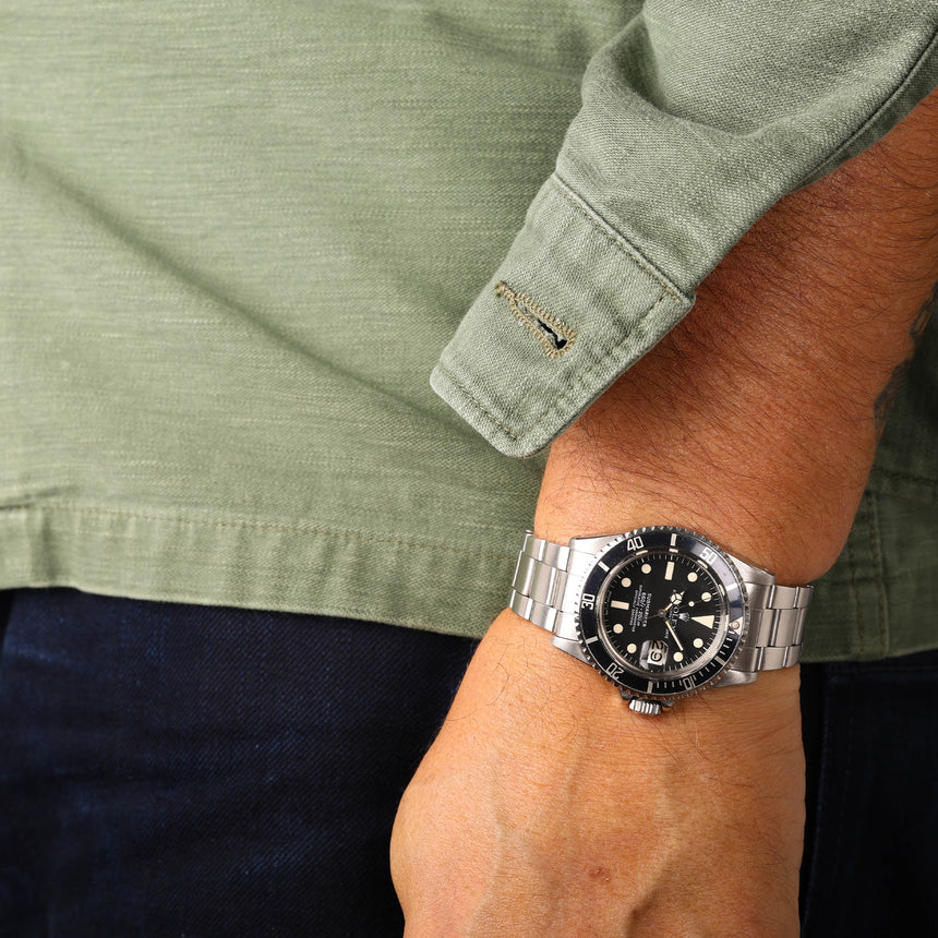 1977 (circa) Rolex Submariner date ref 1680: All original & Super nice