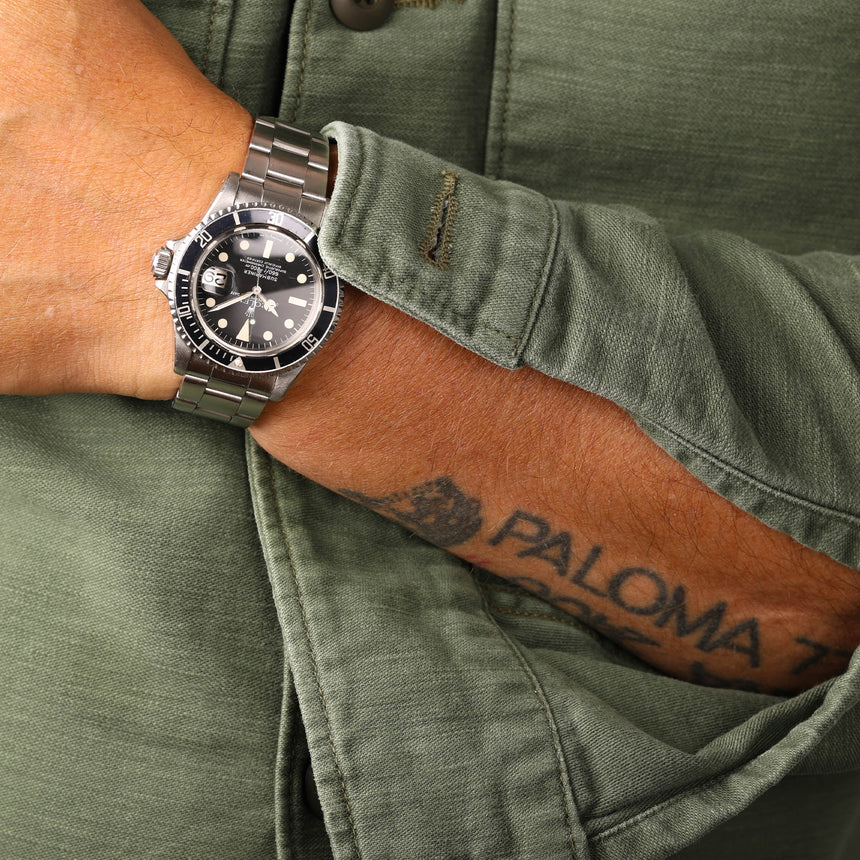 1977 (circa) Rolex Submariner date ref 1680: All original & Super nice