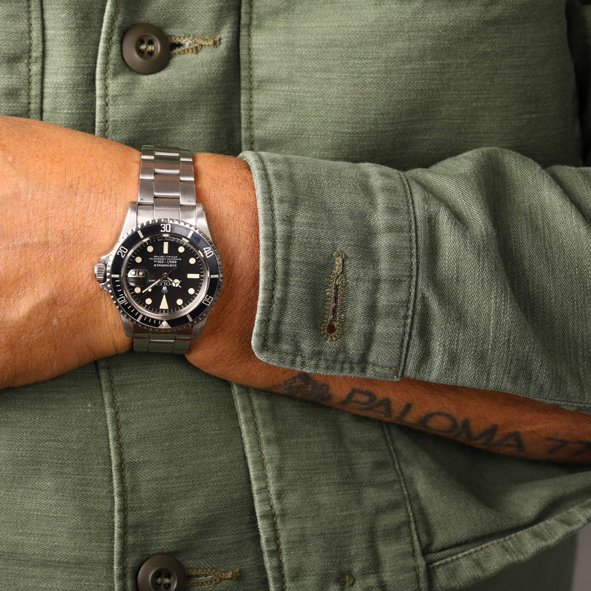 1977 (circa) Rolex Submariner date ref 1680: All original & Super nice