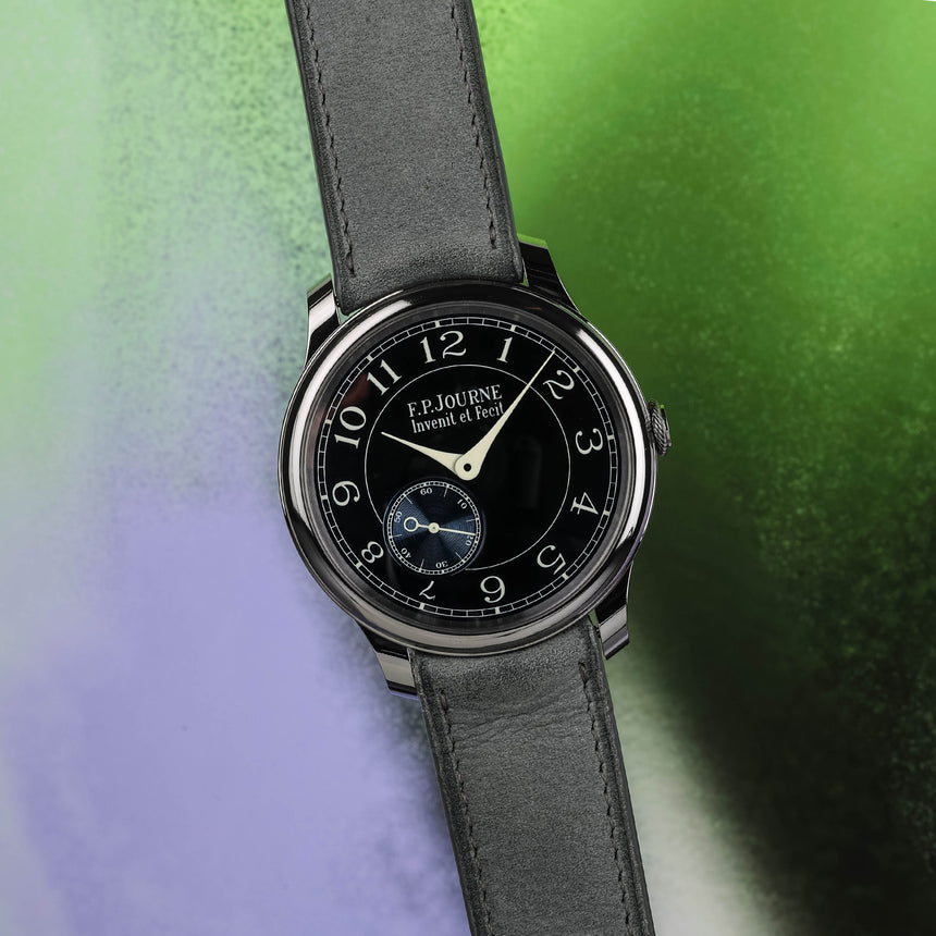 2017 François-Paul Journe Chronometre souverrain BLEU: Full set & serviced (23 FPJ)