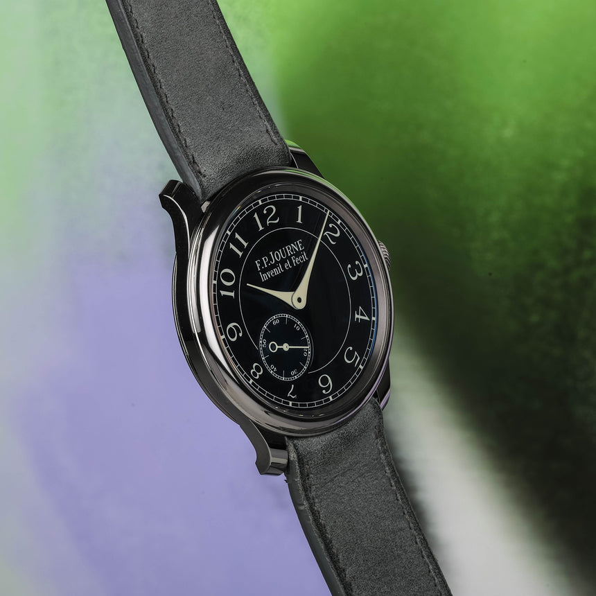 2017 François-Paul Journe Chronometre souverrain BLEU: Full set & serviced (23 FPJ)