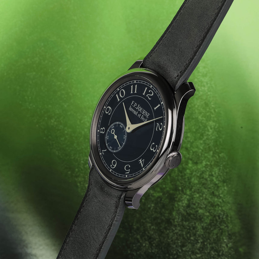 2017 François-Paul Journe Chronometre souverrain BLEU: Full set & serviced (23 FPJ)