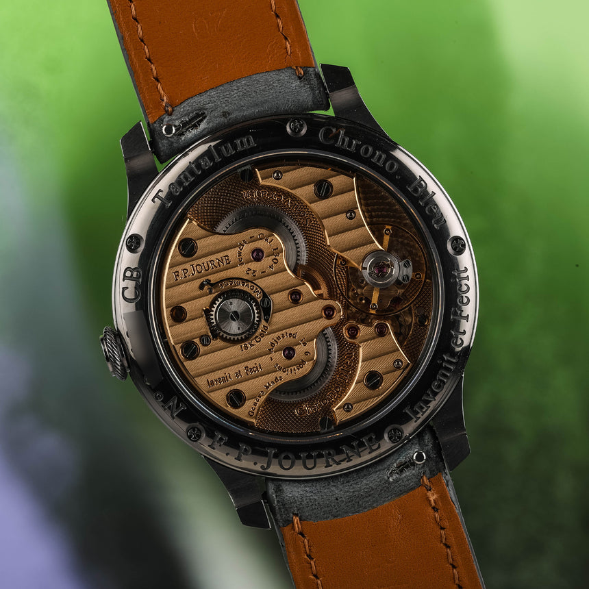 2017 François-Paul Journe Chronometre souverrain BLEU: Full set & serviced (23 FPJ)