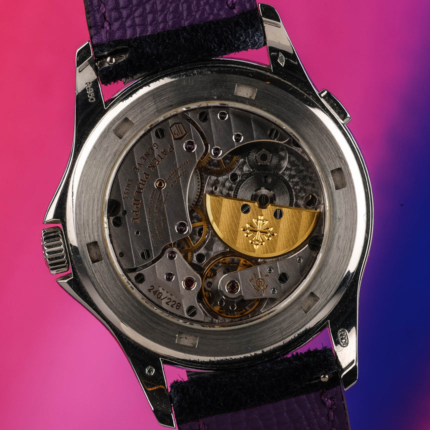 2012 Patek Philippe & company Worldtime in platinum, reference 5130P: Full set