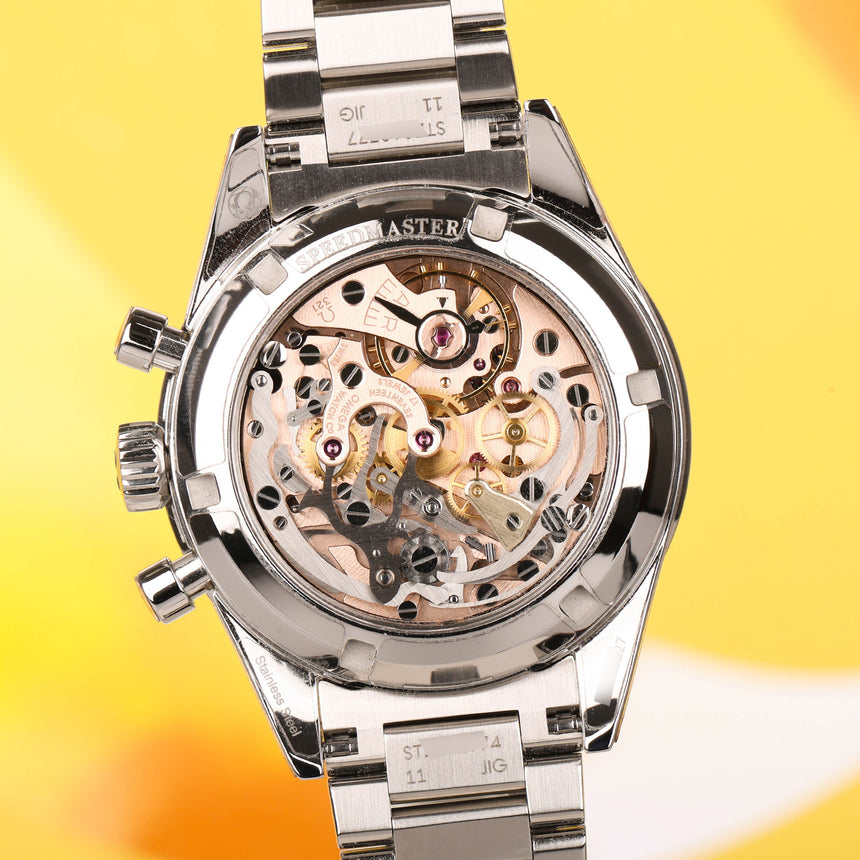 2024 Omega Speedmaster 321 "Ed White" Ref: 31130403001001 Full Set New Stickers