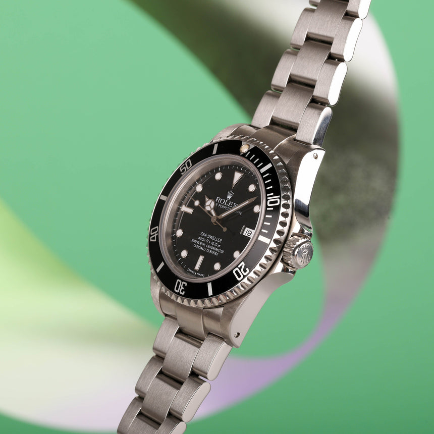 2001 Rolex Sea Dweller 16600 : Perfect & FULL SET