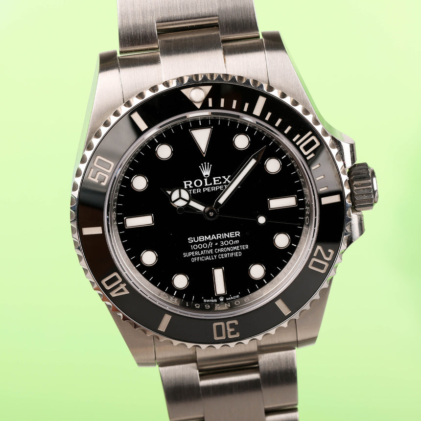 2024 Rolex Submariner no date, ref: 124060 Full Set & Stickers