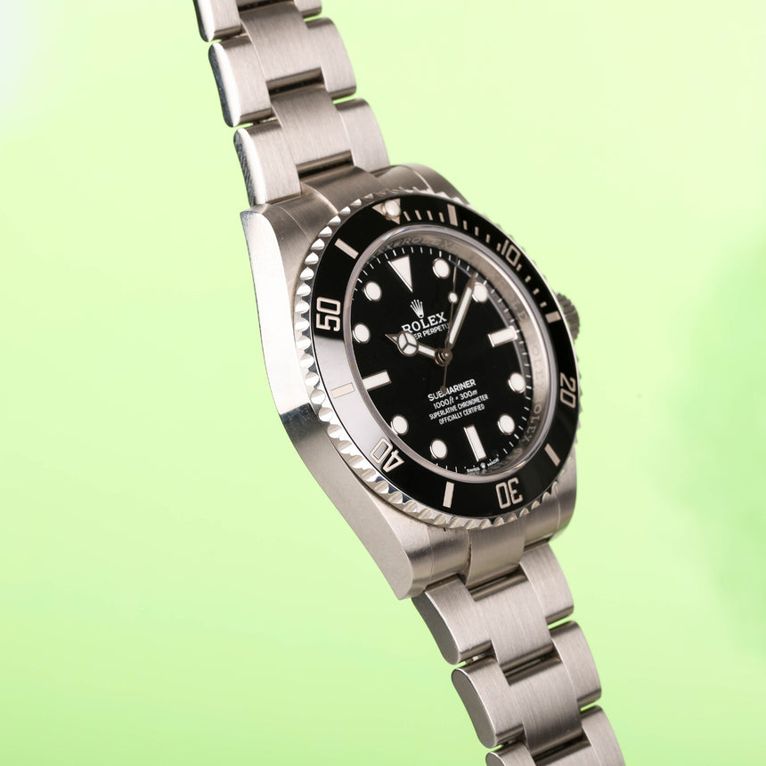 2024 Rolex Submariner no date, ref: 124060 Full Set & Stickers