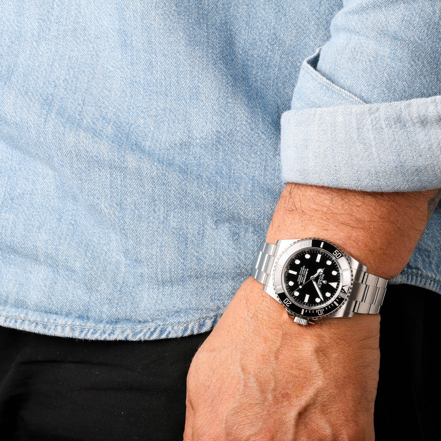 2024 Rolex Submariner no date, ref: 124060 Full Set & Stickers