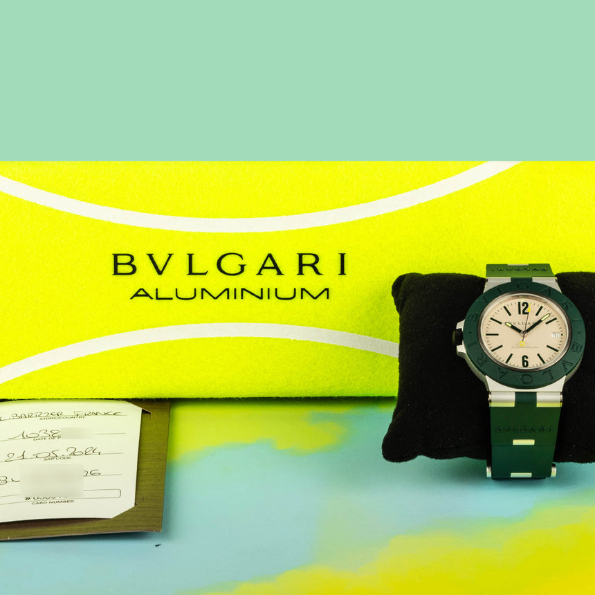 2024 Bulgari Aluminium Match Point Ref: 103854 Limited Edition Full Set New