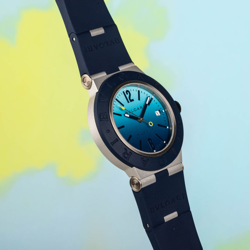 2024 Bulgari Aluminium Capri Ref: 103815 Limited Edition Full Set New