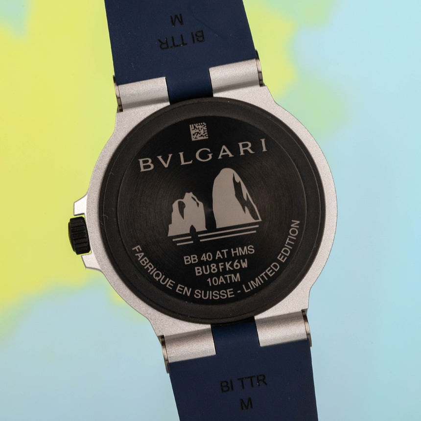 2024 Bulgari Aluminium Capri Ref: 103815 Limited Edition Full Set New