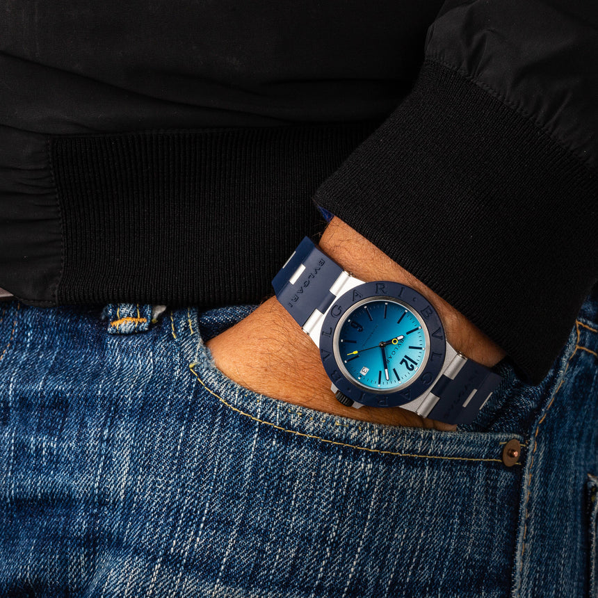 2024 Bulgari Aluminium Capri Ref: 103815 Limited Edition Full Set New