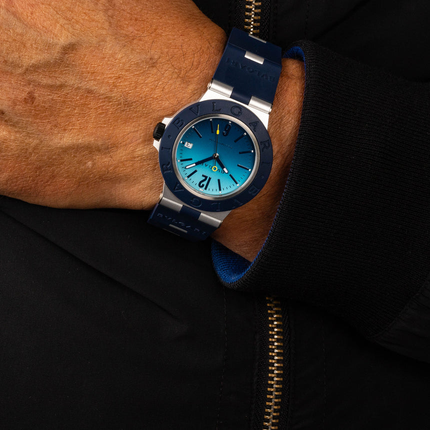 2024 Bulgari Aluminium Capri Ref: 103815 Limited Edition Full Set New