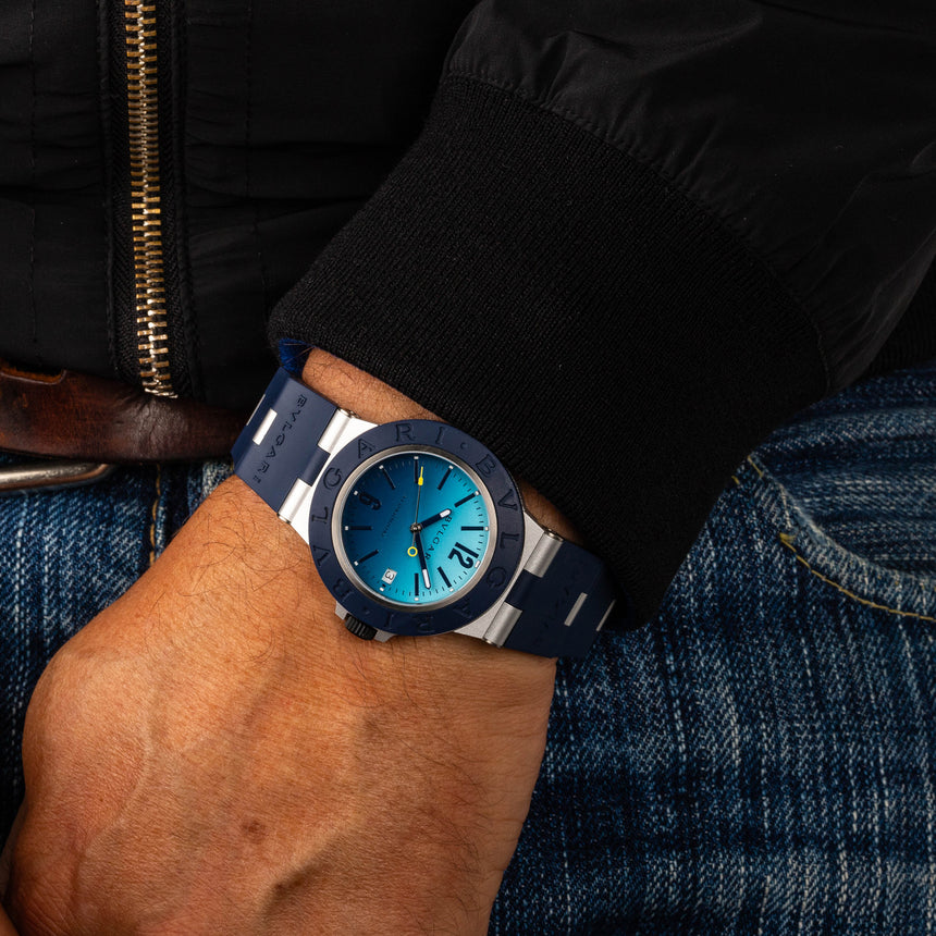 2024 Bulgari Aluminium Capri Ref: 103815 Limited Edition Full Set New