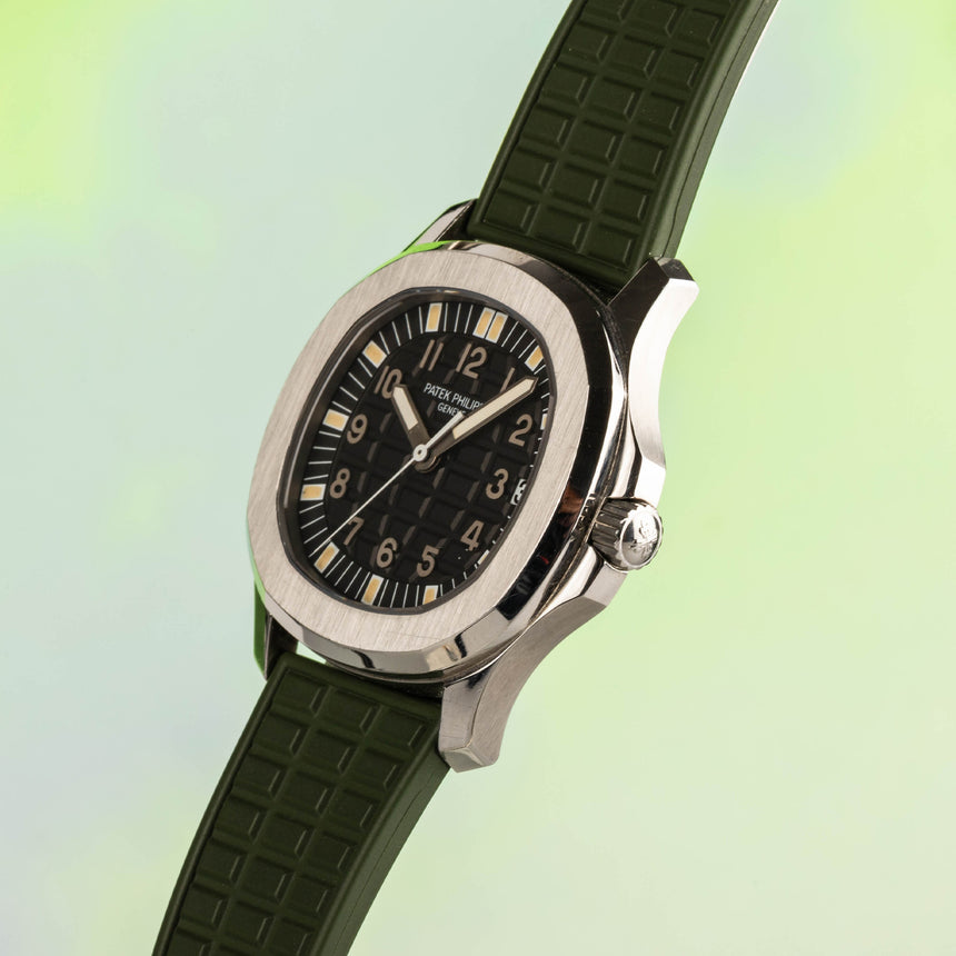 1998 PP&Co Aquanaut ref 5066/1A-001 BEAUTY : Watch, 3 straps & Travel box