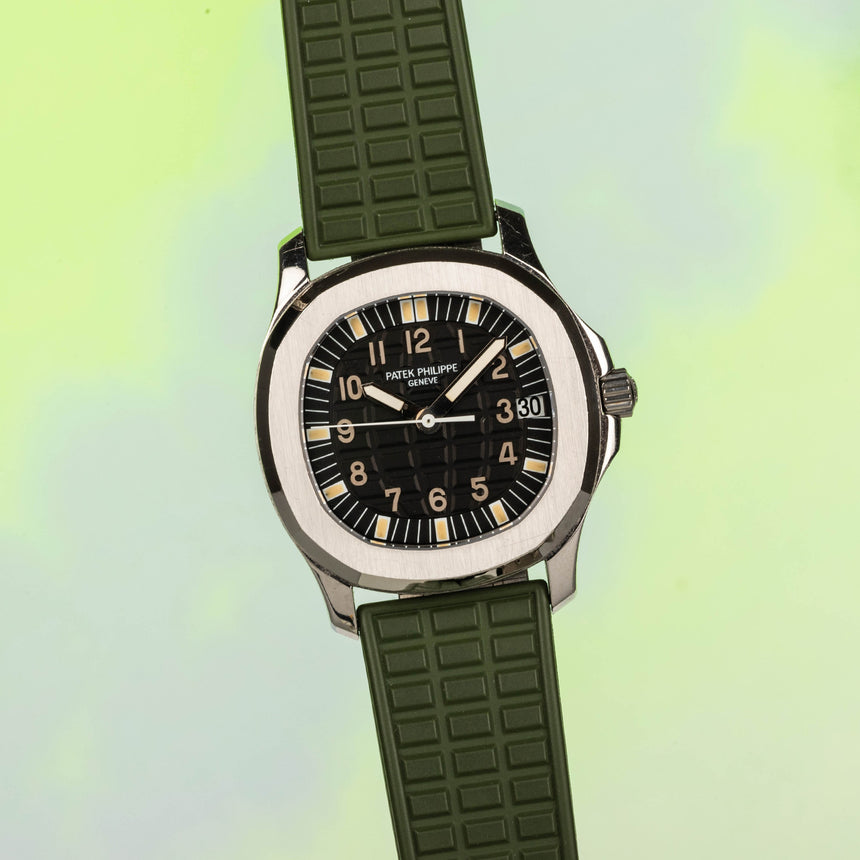 1998 PP&Co Aquanaut ref 5066/1A-001 BEAUTY : Watch, 3 straps & Travel box