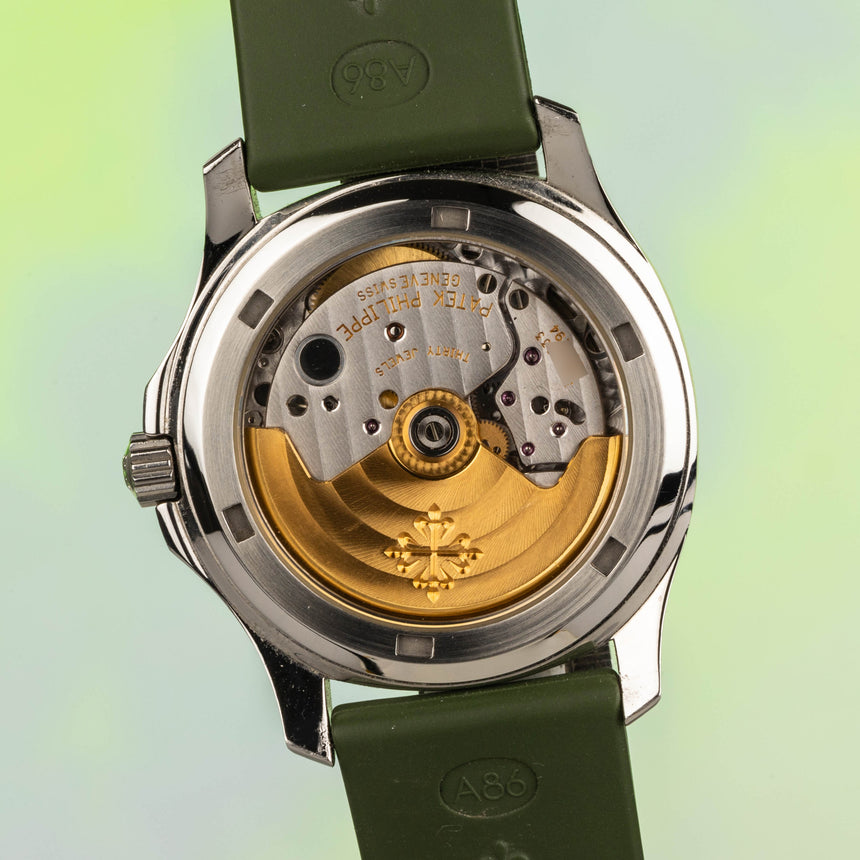 1998 PP&Co Aquanaut ref 5066/1A-001 BEAUTY : Watch, 3 straps & Travel box