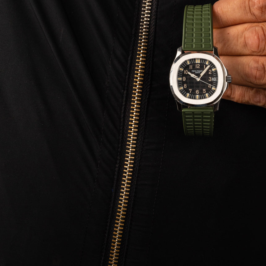 1998 PP&Co Aquanaut ref 5066/1A-001 BEAUTY : Watch, 3 straps & Travel box