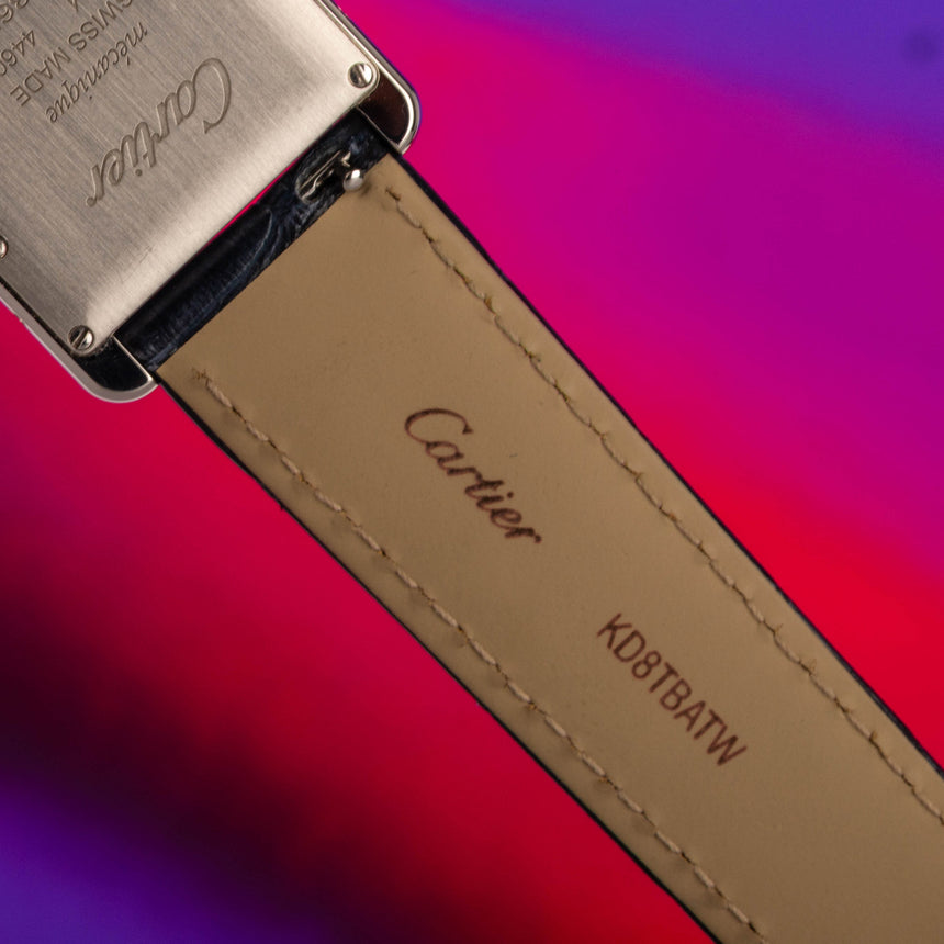 2023 Cartier Tank Louis Cartier Platinum Ref: WGTA0121 Full Set, 170 Ex. Rare !