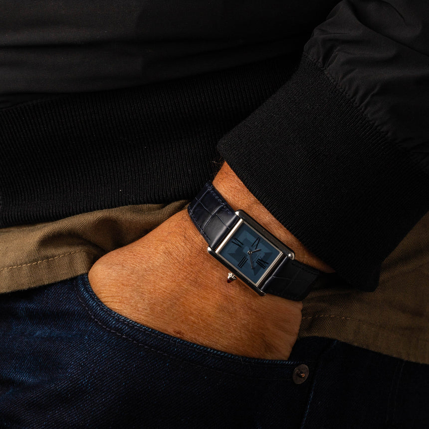 2023 Cartier Tank Louis Cartier Platinum Ref: WGTA0121 Full Set, 170 Ex. Rare !