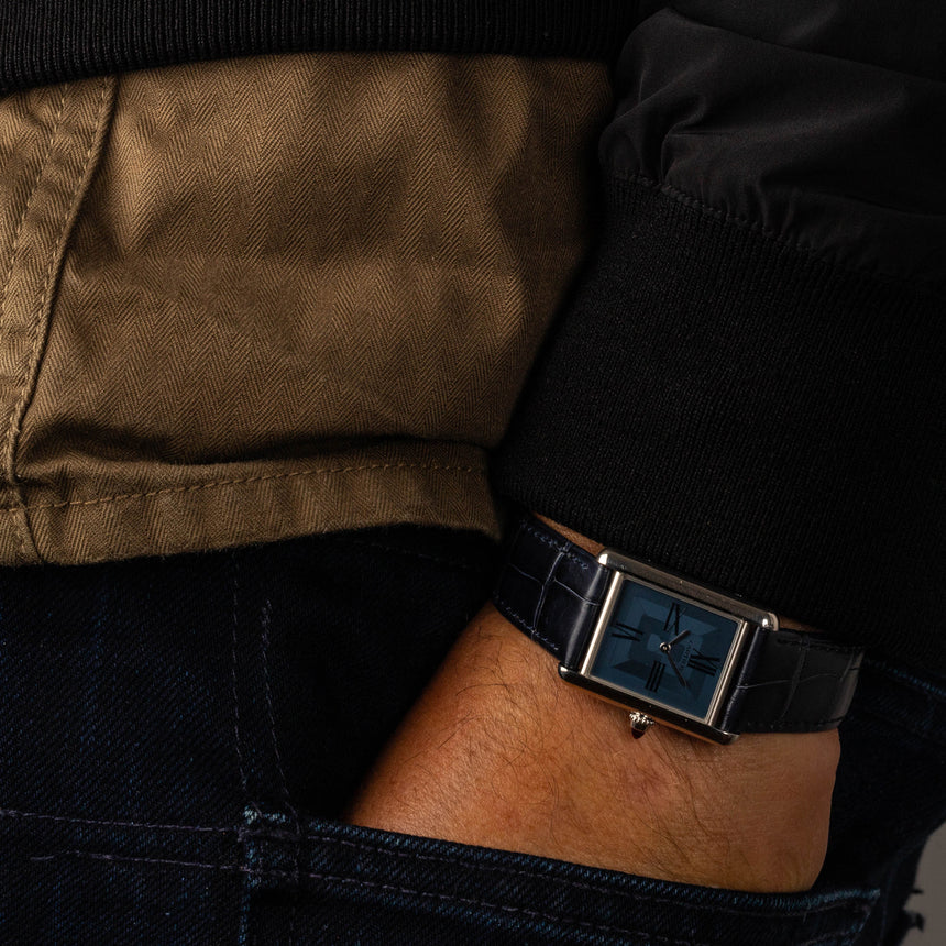 2023 Cartier Tank Louis Cartier Platinum Ref: WGTA0121 Full Set, 170 Ex. Rare !