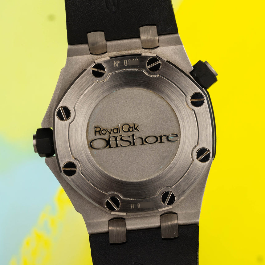 2012 Audemars Piguet RO Offshore ref 15703st : FULL SET & 2021 AP Service !!