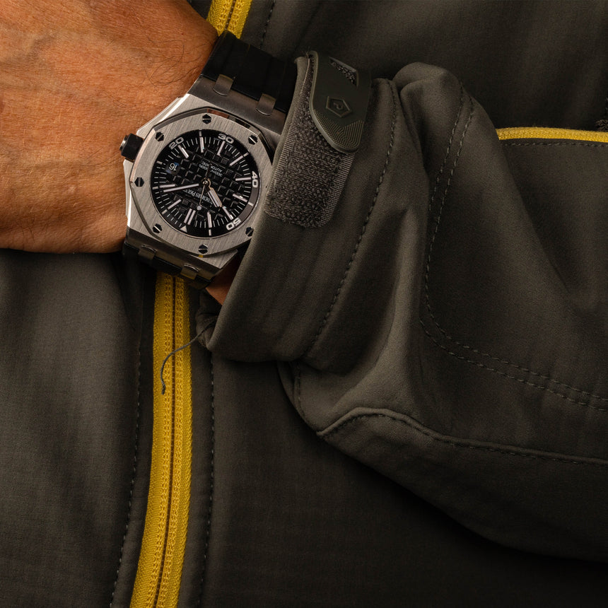 2012 Audemars Piguet RO Offshore ref 15703st : FULL SET & 2021 AP Service !!