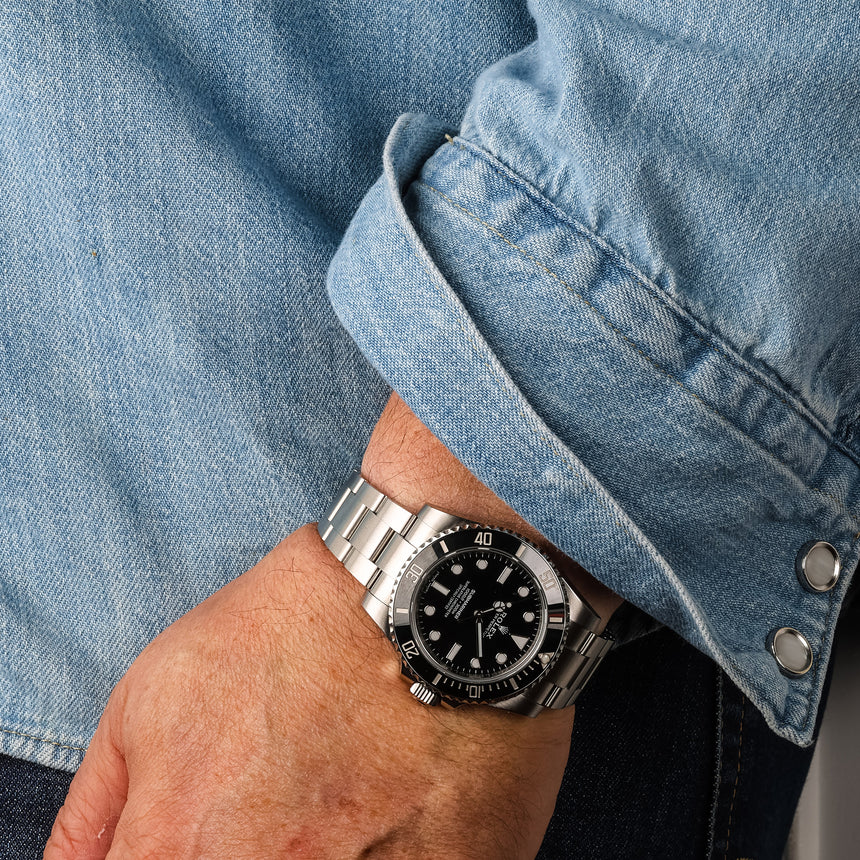 2019 Rolex Submariner No Date ref. 114060: Full Set & Stickers – Superb Condition