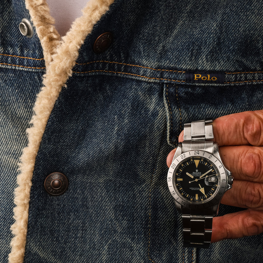 1974 Rolex Explorer II “Freccione” ref. 1655 MK II “Albino” – Full Set