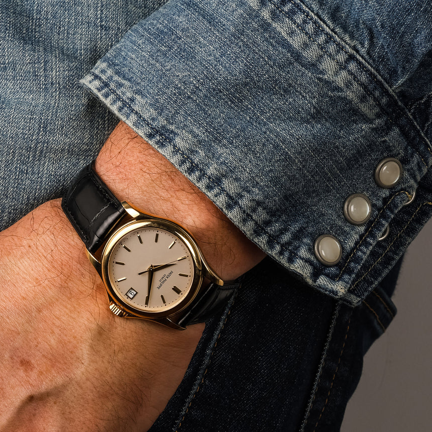 2010 Patek Philippe Calatrava ref. 5127J – Yellow Gold – Full Set & Patek Service