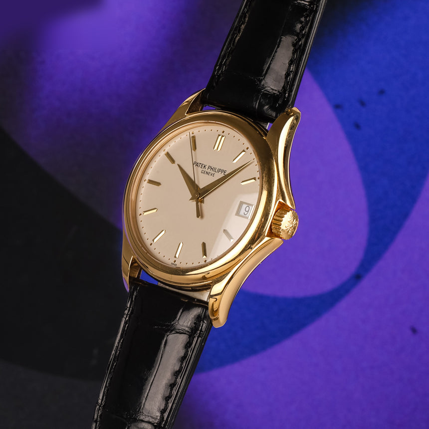 2010 Patek Philippe Calatrava ref. 5127J – Yellow Gold – Full Set & Patek Service