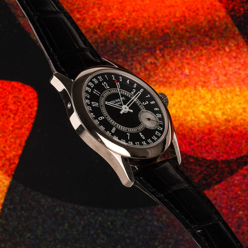 2019 Patek Philippe Calatrava White Gold ref. 6006G-001 – Full Set – Superb Condition