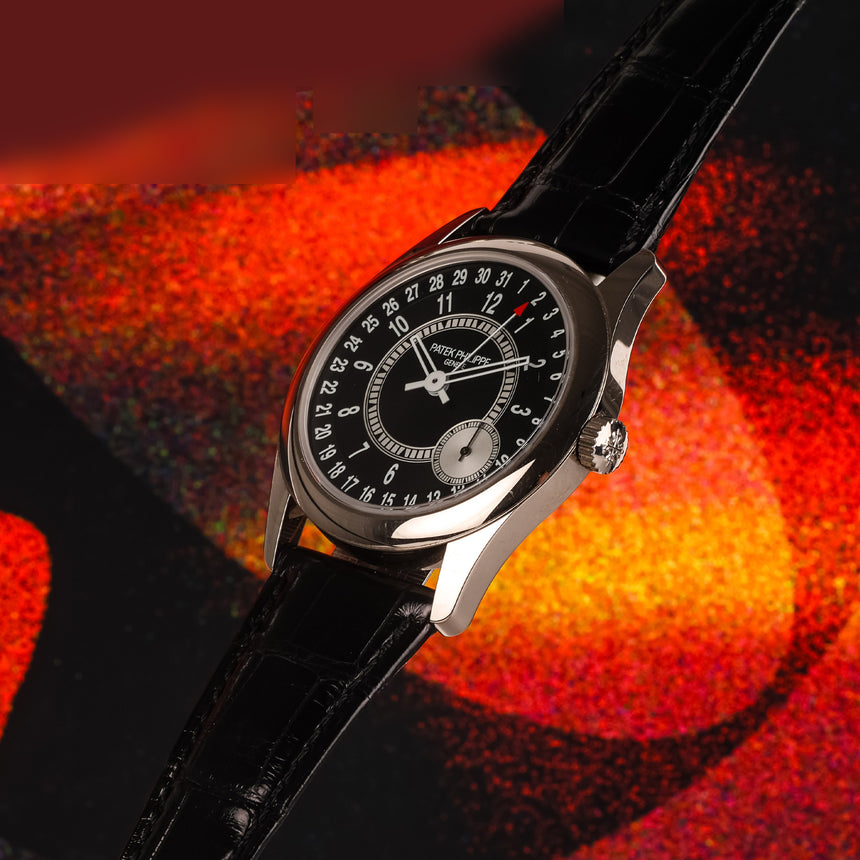 2019 Patek Philippe Calatrava White Gold ref. 6006G-001 – Full Set – Superb Condition