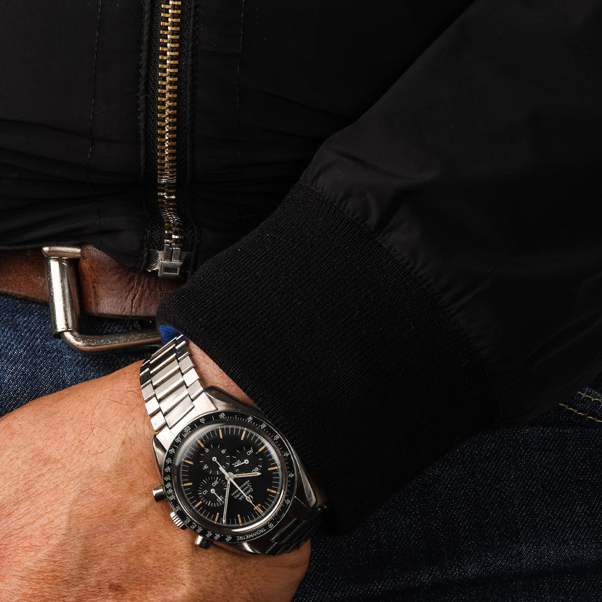 1970 Omega Speedmaster Moonwatch ref. ST 145.022 – Extract from Archives Stunning Patina & Brownish dial