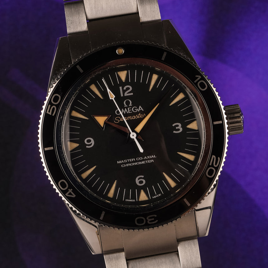 2024 Omega Seamaster 300 “CPEOM” Ref: 233.30.41.21.01.001 Full Set Ultra Rare Military Issue