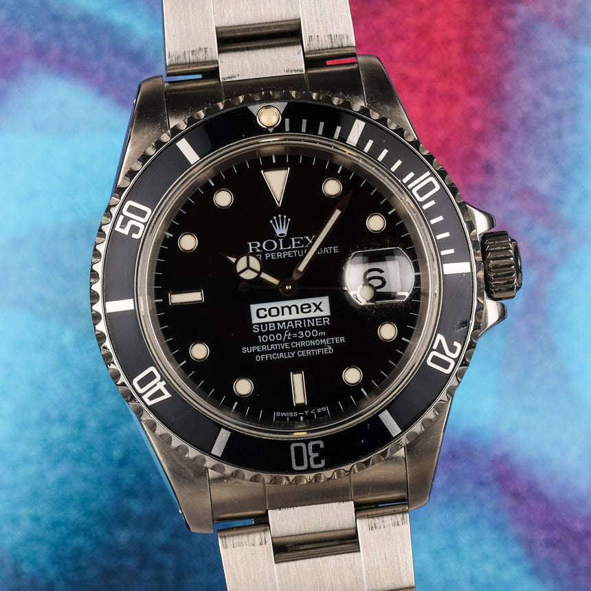 1991 Rolex Submariner COMEX ref. 16610: Rare Full Set