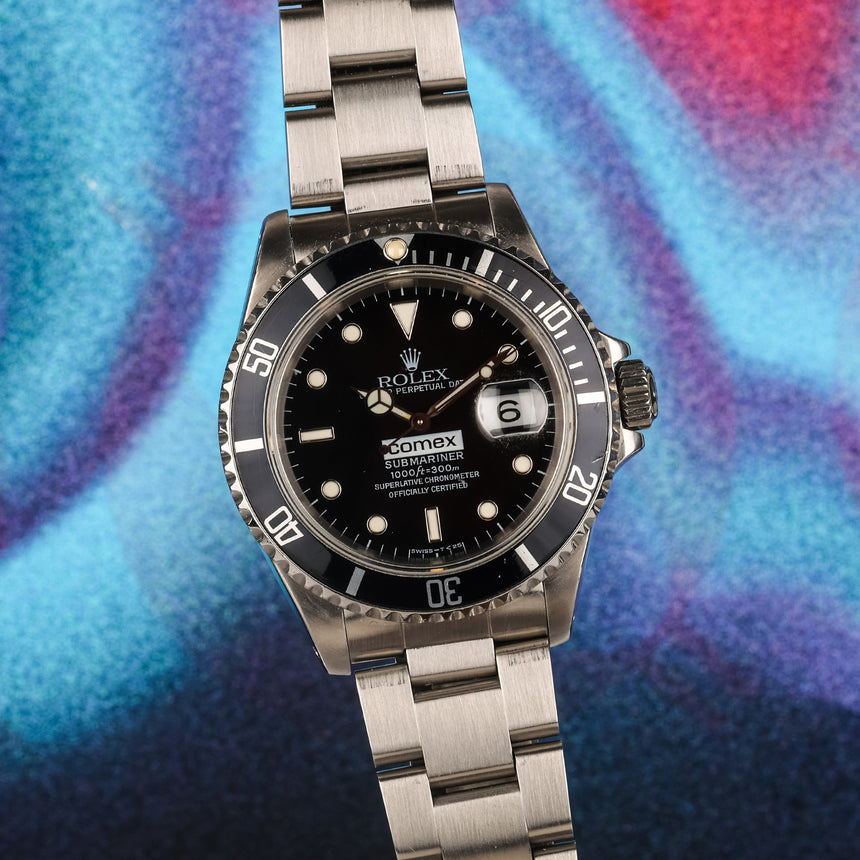 1991 Rolex Submariner COMEX ref. 16610: Rare Full Set