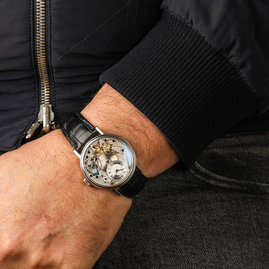 2020 Breguet Tradition in white gold Ref: 7027BB/11/9V6 FULL SET