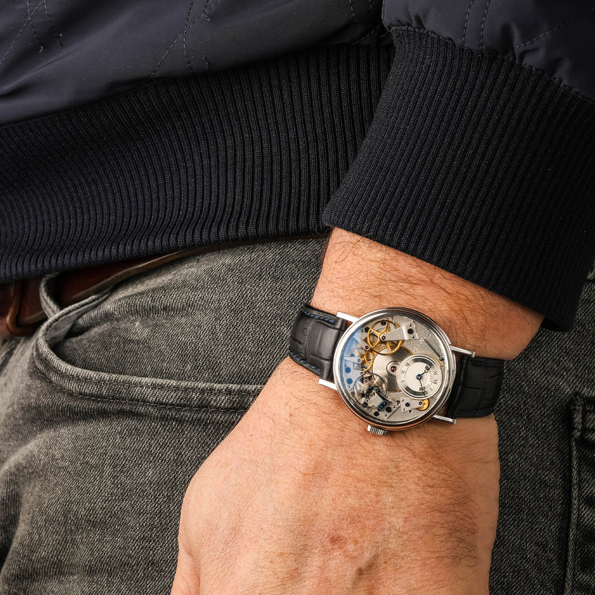 2020 Breguet Tradition in white gold Ref: 7027BB/11/9V6 FULL SET