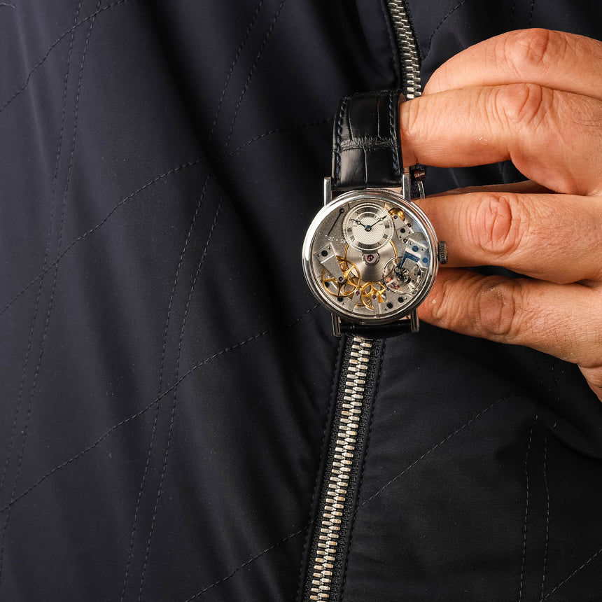 2020 Breguet Tradition in white gold Ref: 7027BB/11/9V6 FULL SET