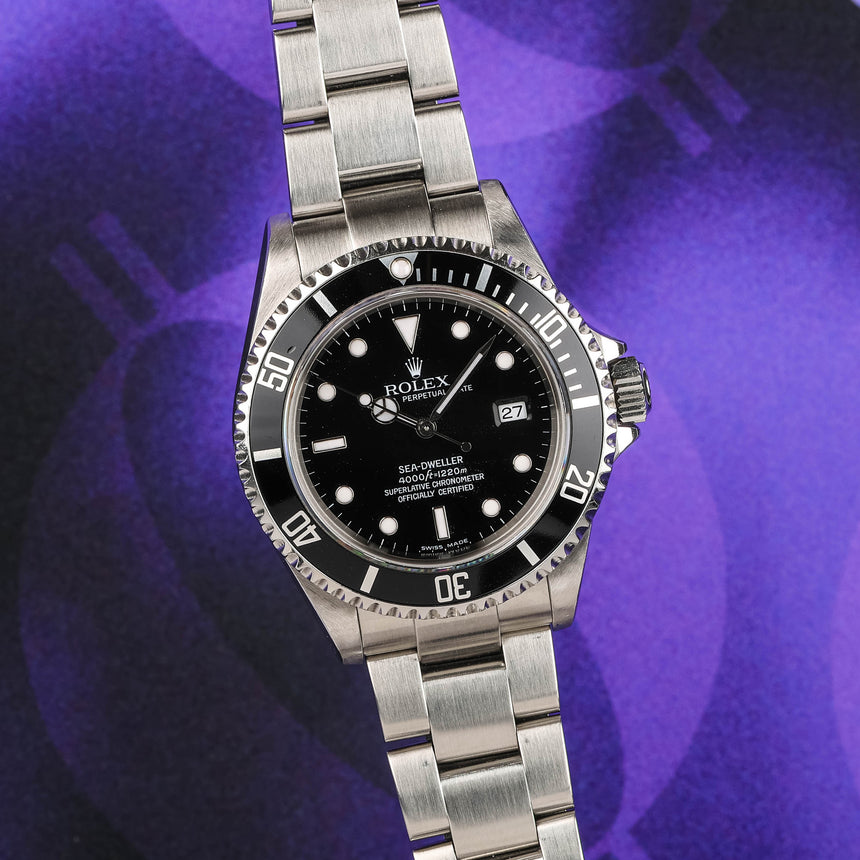 2005 Rolex Sea Dweller 16600 : Perfect & Full JAPAN Collector Set !