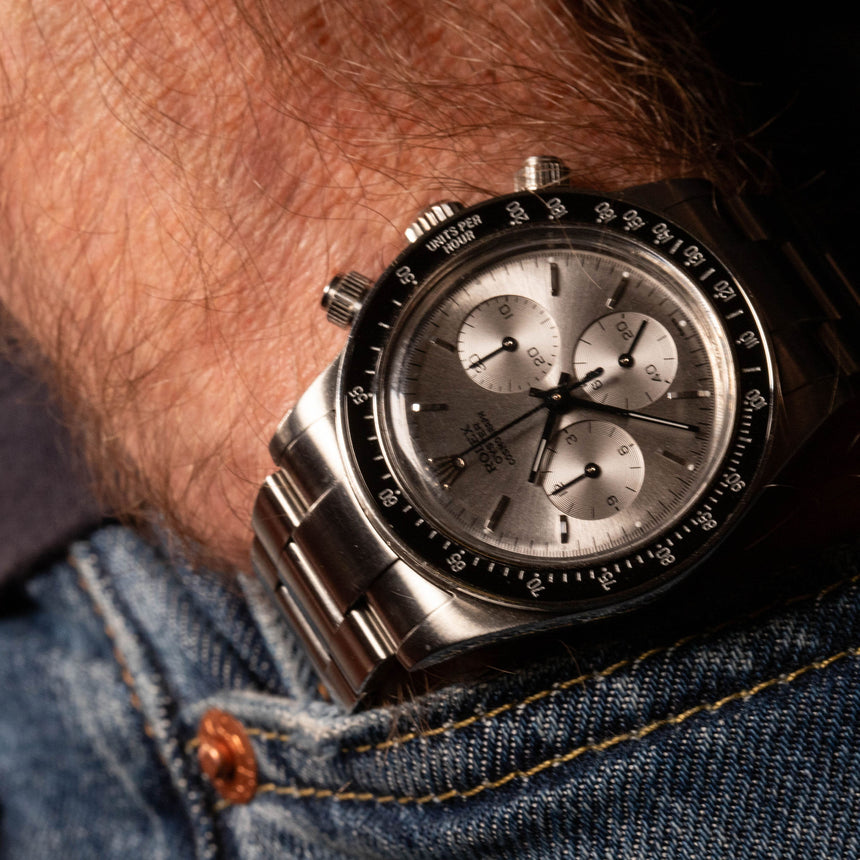 2024 Rolex Artisans de Geneve Cosmograph, tribute to ROC 6263, Albino dial, Full set, ONE OWNER, PIECE UNIQUE