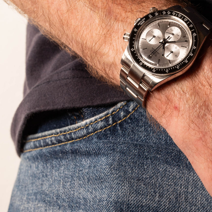 2024 Rolex Artisans de Geneve Cosmograph, tribute to ROC 6263, Albino dial, Full set, ONE OWNER, PIECE UNIQUE