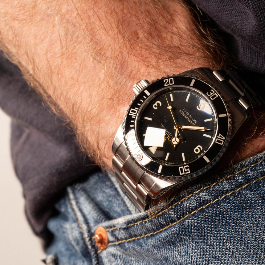 2016 (circa) Rolex Submariner by Tempus Machina watch company ref 809H: RARE & coool: HOMAGE TO THE BEST 5512 EVER