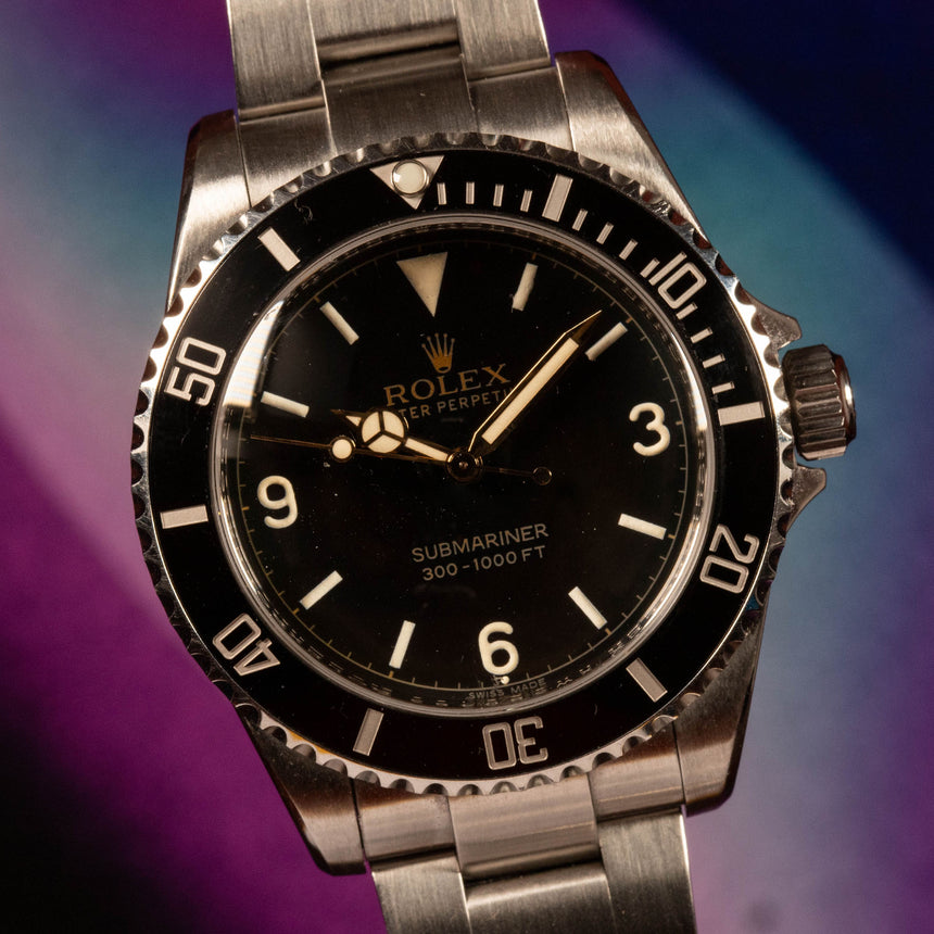 2016 (circa) Rolex Submariner by Tempus Machina watch company ref 809H: RARE & coool: HOMAGE TO THE BEST 5512 EVER