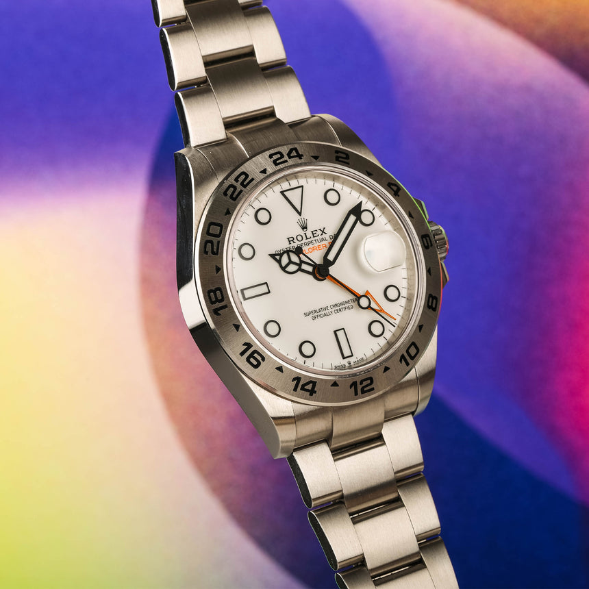 2024 Rolex Explorer II "Polar" ref: 226570 Full Set 50th Birthday