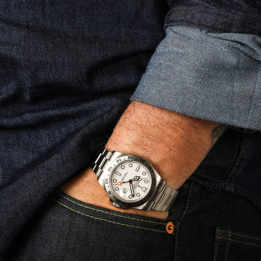 2024 Rolex Explorer II "Polar" ref: 226570 Full Set 50th Birthday